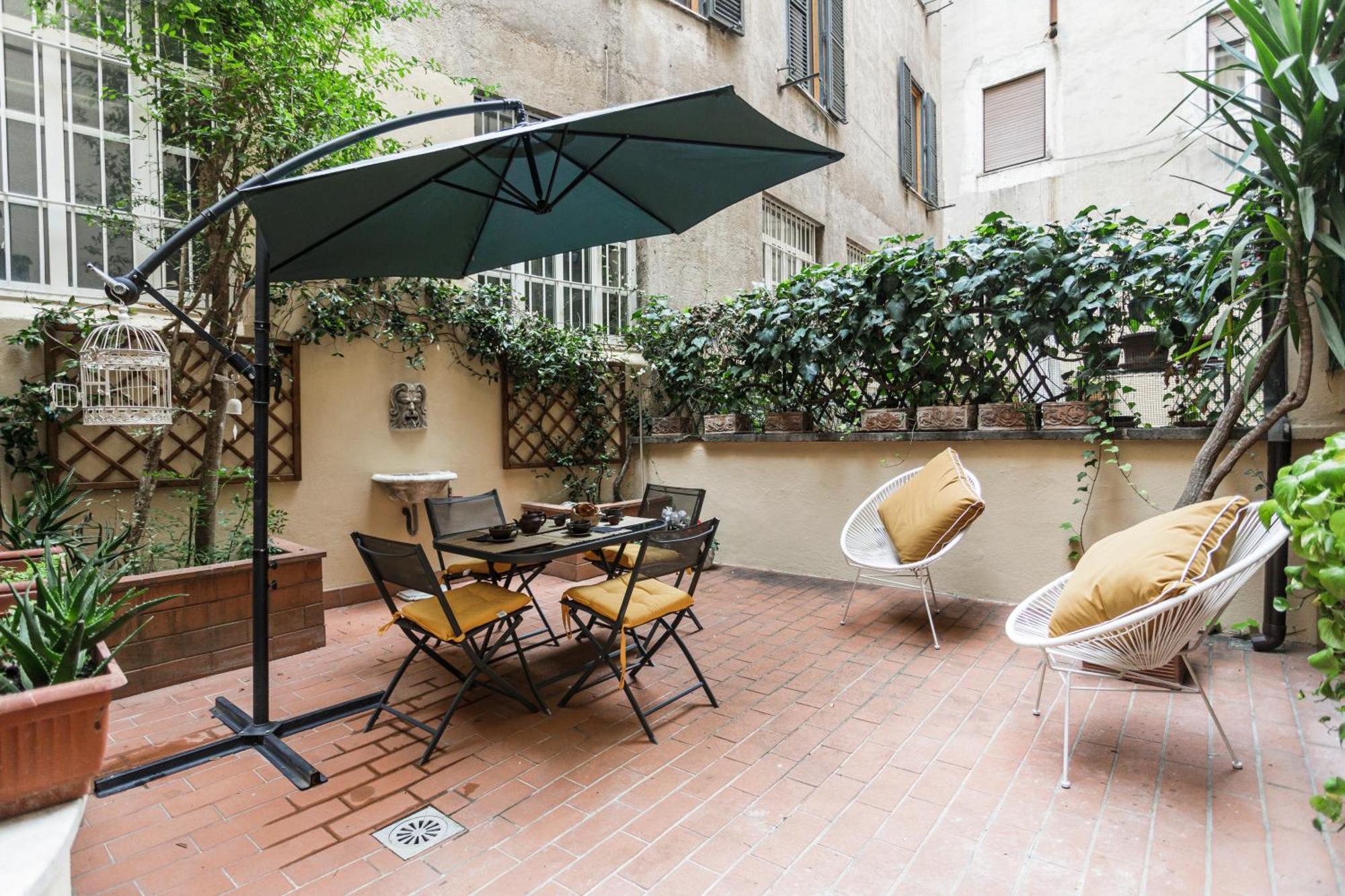 Ferienwohnung San Pietro Garden House Rom Exterior foto
